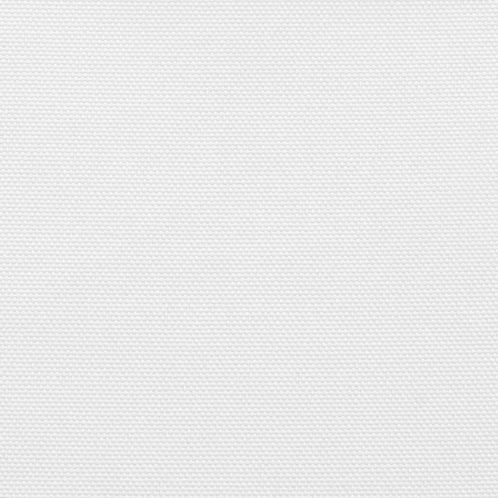 vidaXL مظلة شراعية قماش أكسفورد مستطيلة 2×2.5 م أبيض